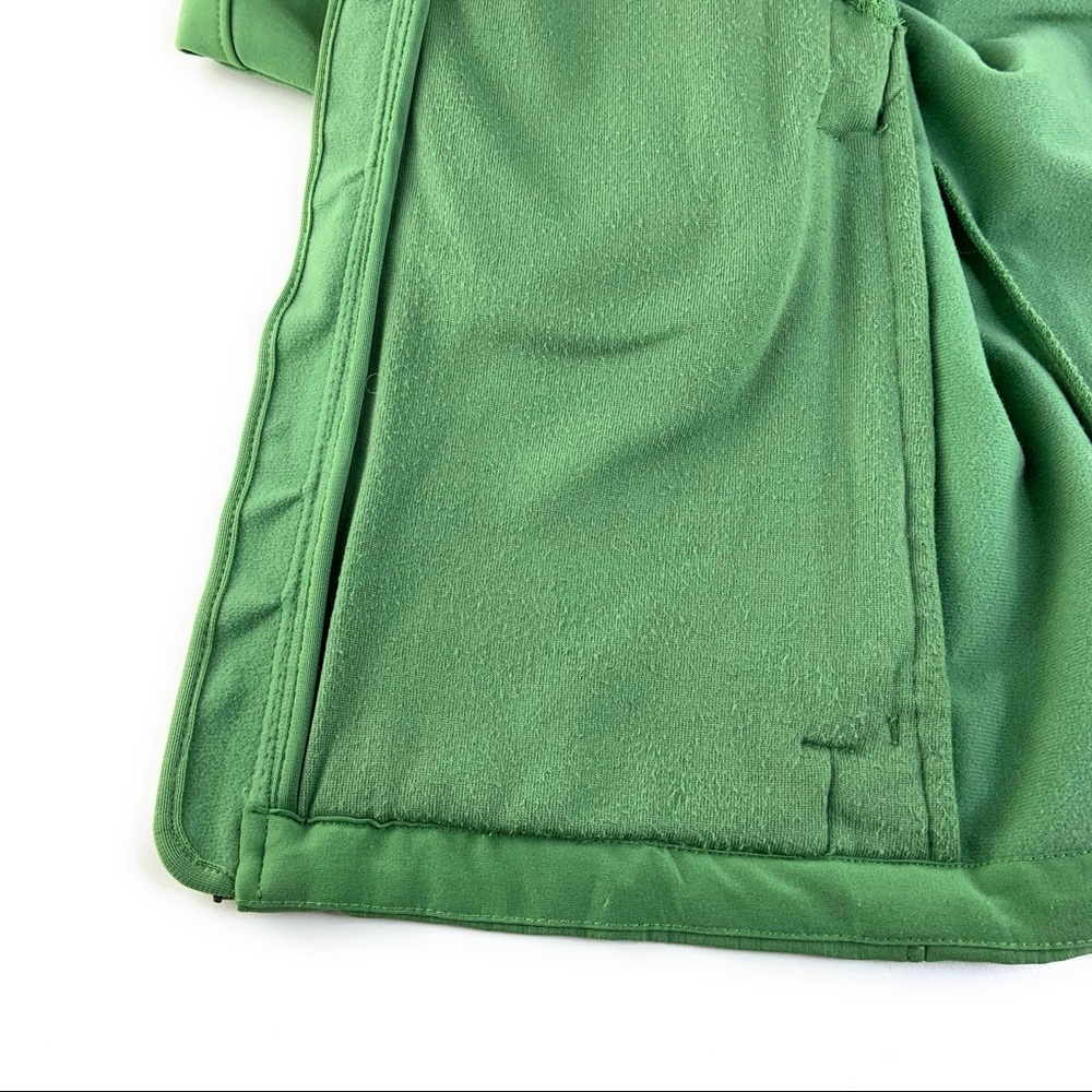 Black Diamond Green Zip Front Hard Shell Jacket - Picture 7 of 8
